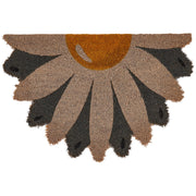 Tappeto per aree Panna Beige Poliestere 40 x 60 cm Motivo effetto invecchiato Tinta unita Tappeto da salotto moderno e minimalista