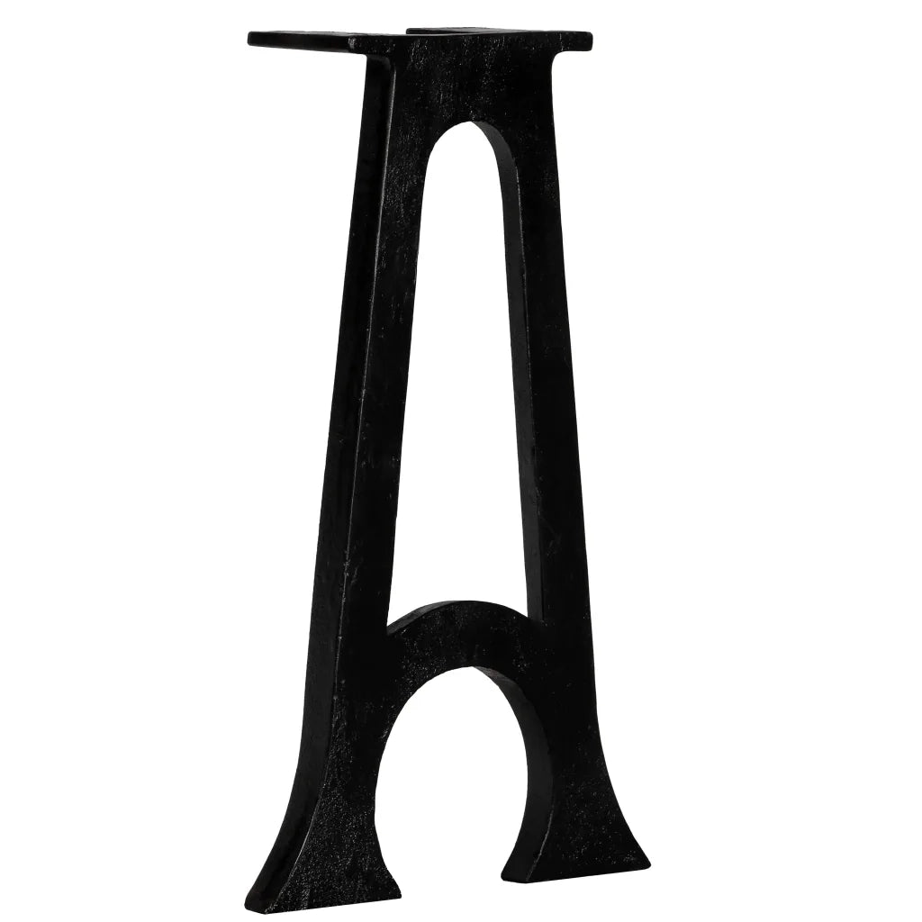 Gambe per Panca 2 pz con Base ad Arco a Forma di A in Ghisa cod mxl 63347