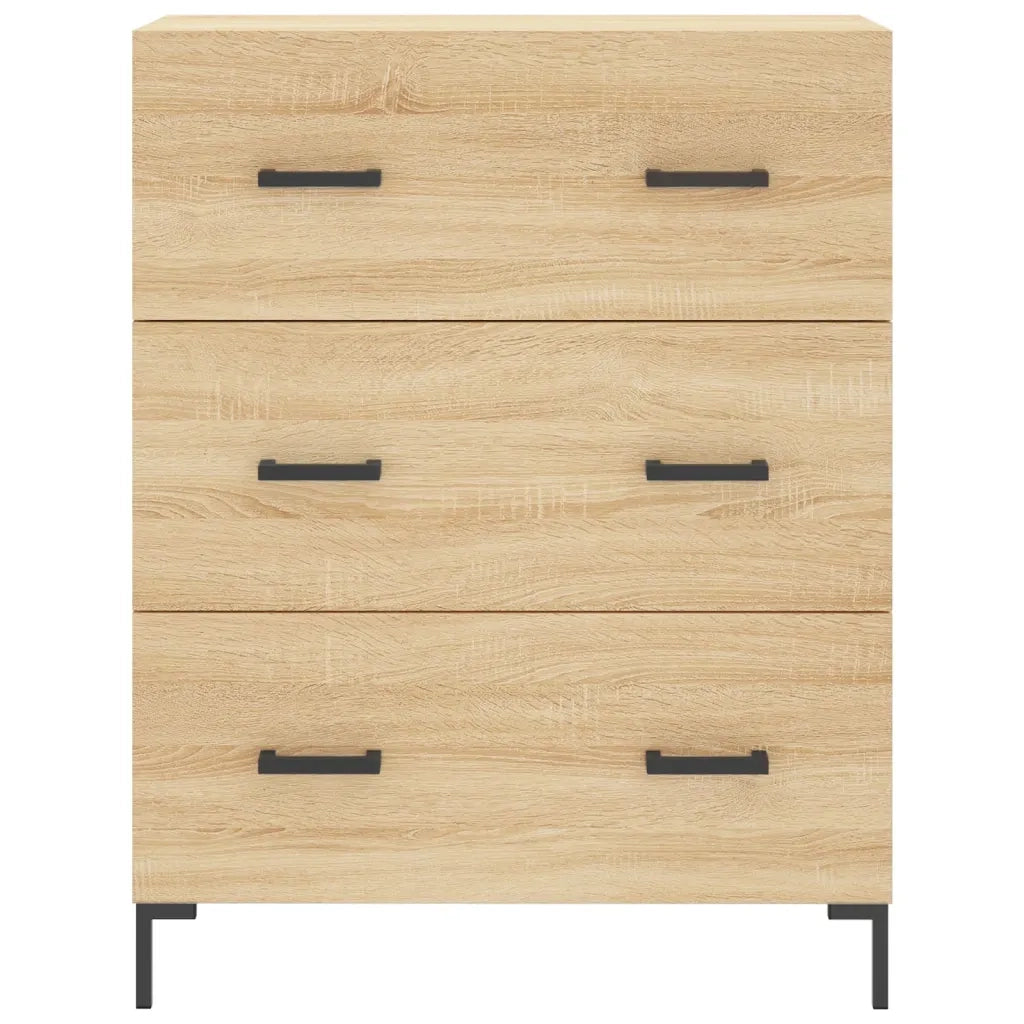 Credenza Rovere Sonoma 69,5x34x180 cm in Legno Multistrato 3189384