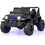 Auto elettrica per bambini 95 x 56 x 47 cm telecomando 2.4G 2 motori Bluetooth PP nero 20_0019092