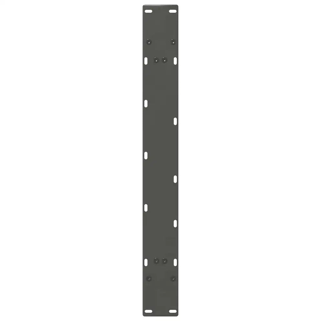 vidaXL Gambe per tavolo da pranzo a forma di A 2 pz Antracite 90x(72-73) cm Acciaio