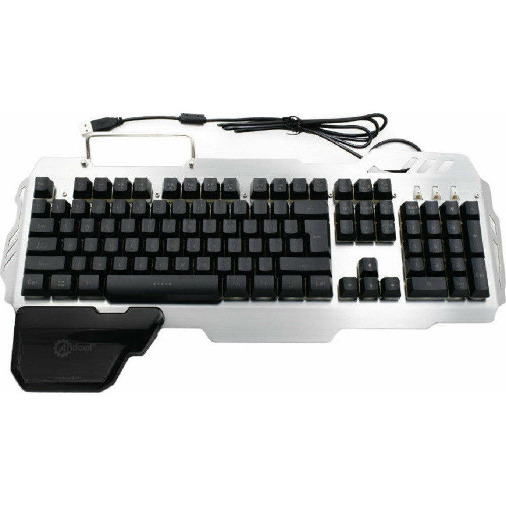 Trade Shop - Tastiera Da Gioco Cablata Usb Con Retroilluminazione Rgb Design Ergonomico K55 -