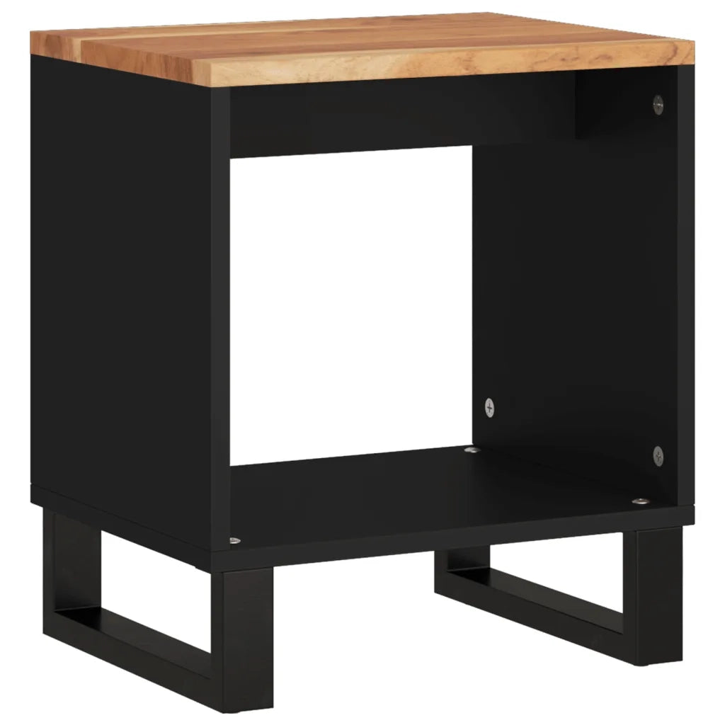 Tavolino da salotto | Tavolino da caff¨¨ | Tavolino da Soggiorno 40x31x46 cm Massello Acacia e Multistrato