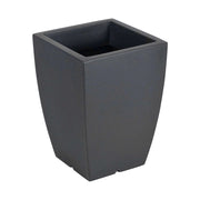 Vaso per Piante Interno Esterno Moderno Arredo Design Hydrus Idel Formato: 39 cm, Colore: Antracite
