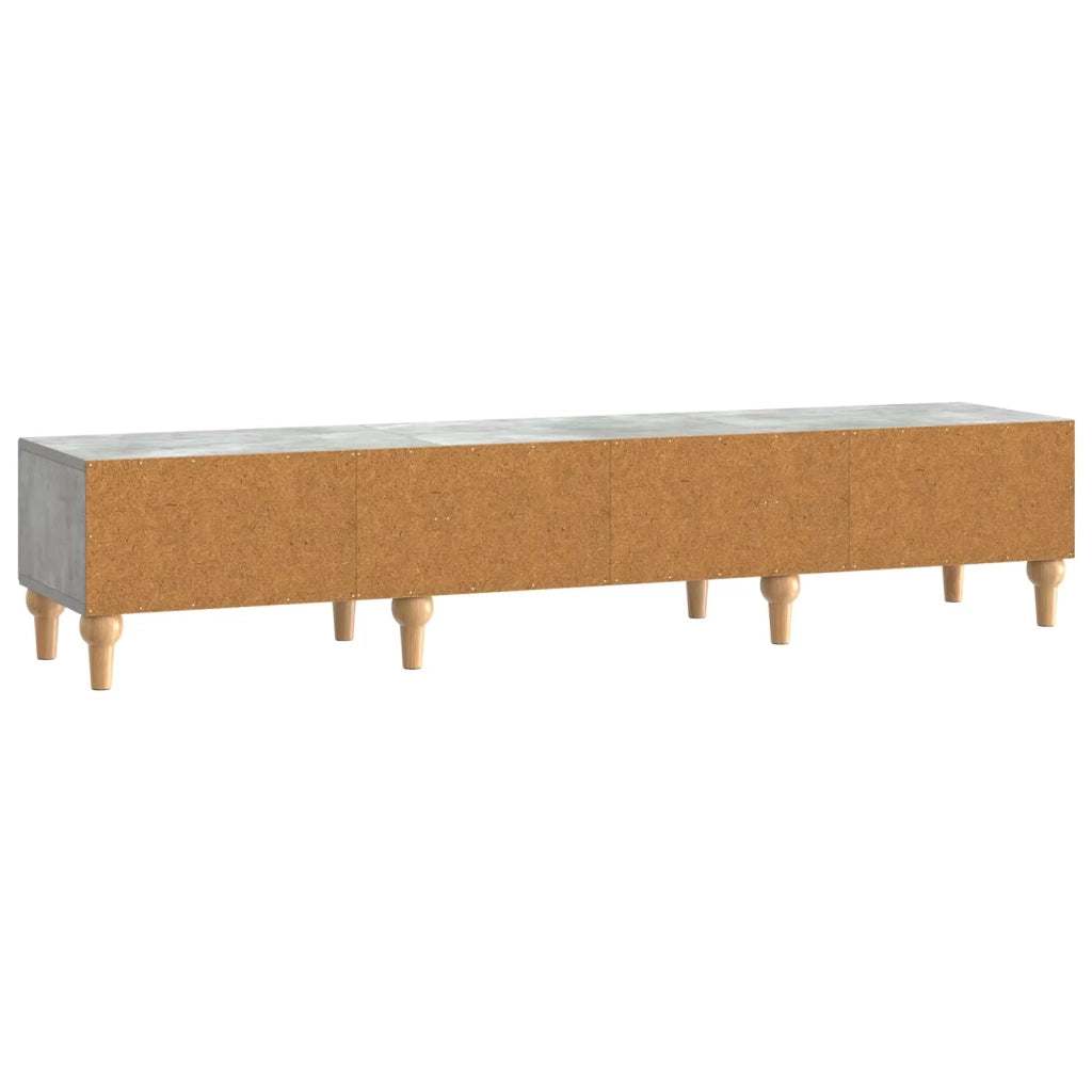 Mobile TV con cassetto-Credenza per TV Grigio Cemento 147 x 34,5 x 30 cm 971722