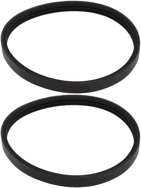 Set di 2 Cinghie di Guida per Aspirapolvere Elettrico, Gomma 7 mm Larghezza