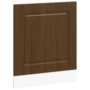 Pannello Lavastoviglie Kalmar Rovere Marrone 60x1,5x57 cm