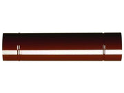 TUBO PORCELLANATO PER STUFE A LEGNA MARRONE ALA SMALTO CLASSIC  ø mm.120x500h.    ALA