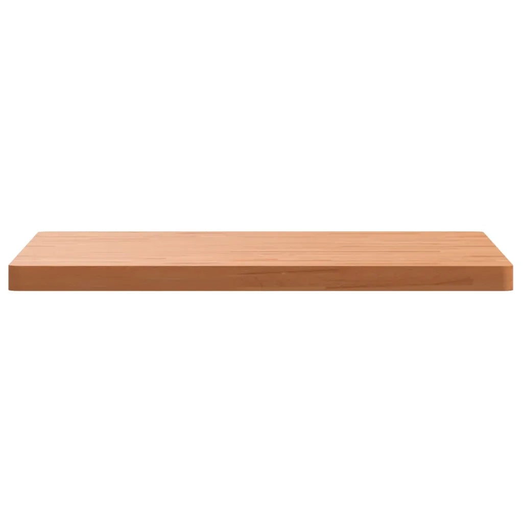 Piano per Tavolo | Superficie Tavolo | Piano Scrivania 80x80x4 cm Quadrato Legno Massello di Faggio