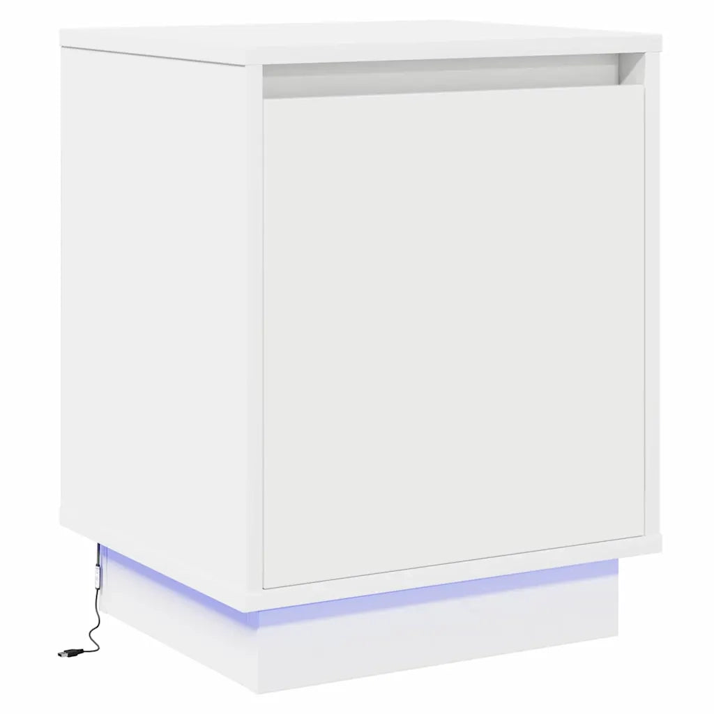 Armadio da Notte 2 pcs Bianco 39 x 34,5 x 50 cm 869595