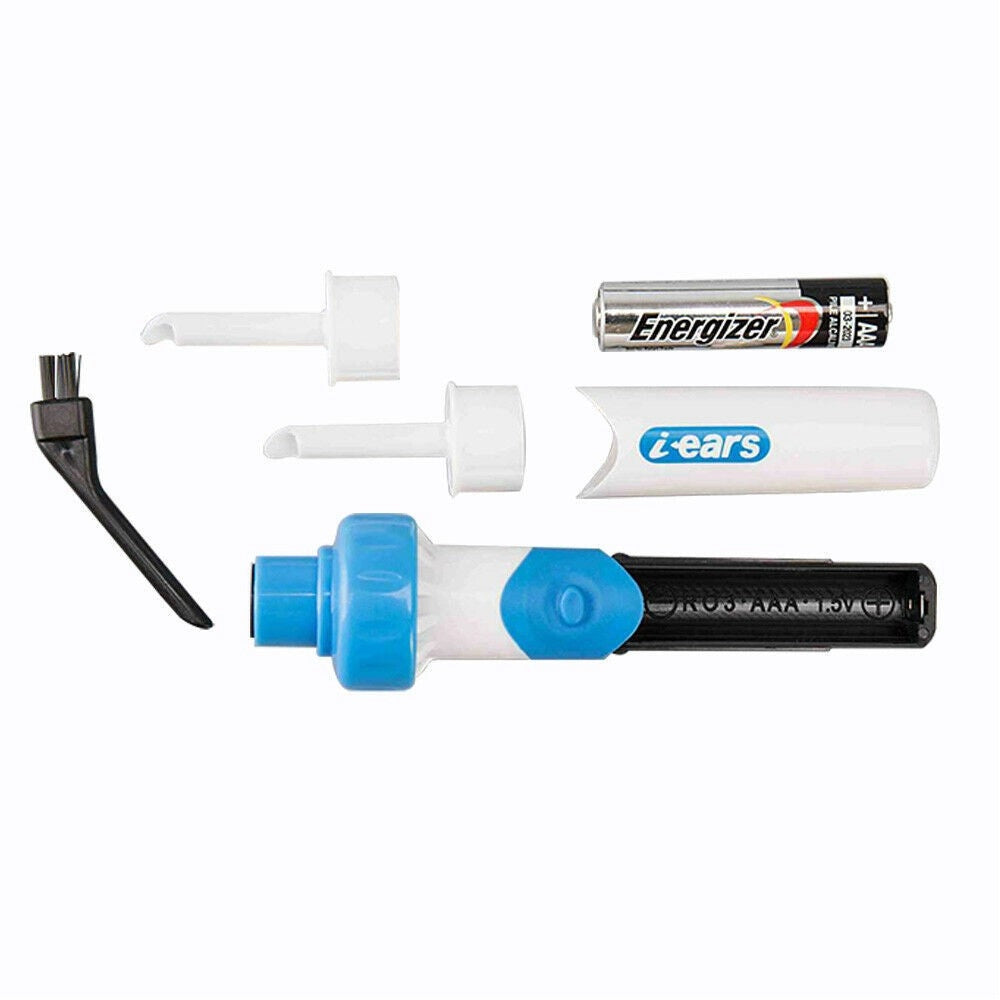 Trade Shop - Pulisci Orecchie Aspira Elimina Rimuovi Leva Pulizia Cerume A Batterie Indolore -