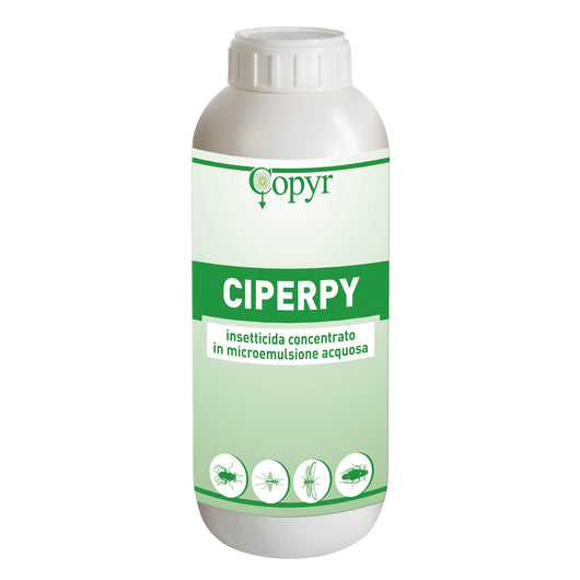 Ciperpy 1 Litro, Insetticida Concentrato contro Mosche, Scarafaggi e Insetti Volanti | COPYR