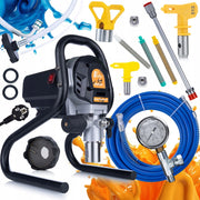 Agitatore di Vernice Rosfix EcoFlow 1200 – 1200W, 1,7L/min | Set con Ugello 513, Filtri 30/60/100, Lancia 30cm