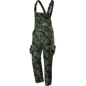 Topex 81-241-xs salopette da lav ro camo 65% cotone + 35% poliest