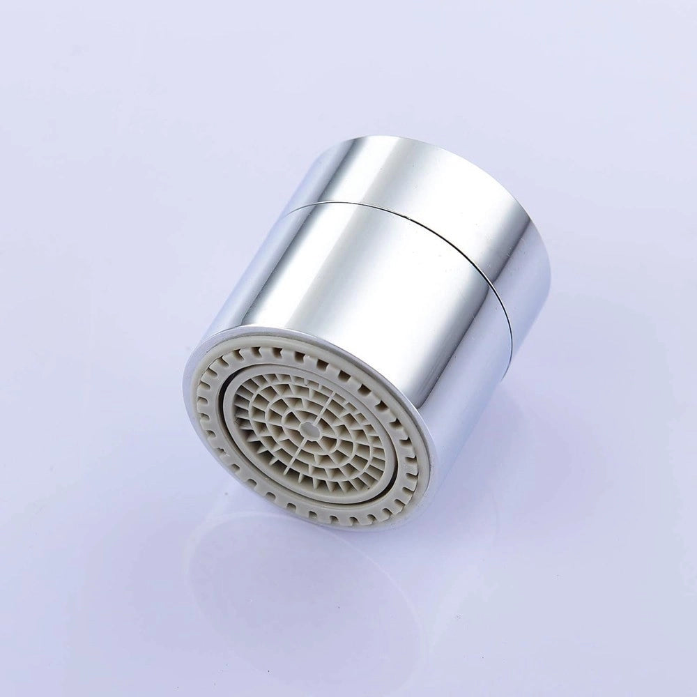Trade Shop - Filtro Rubinetto Antispruzzo F22 Con Filettatura Interna Con 2 Flussi Bagno 87192 -