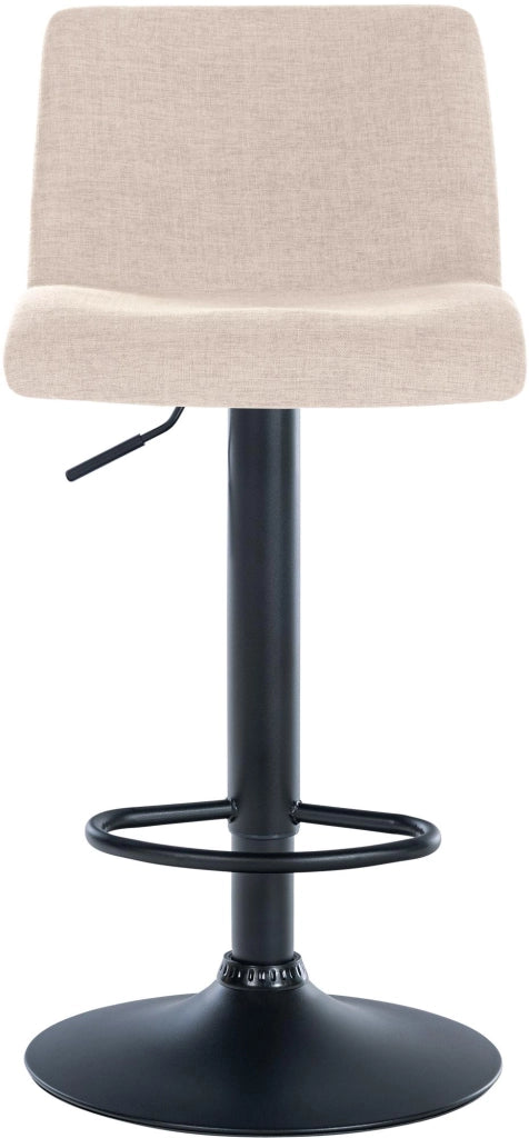 Sgabello Branford crema,Tessuto