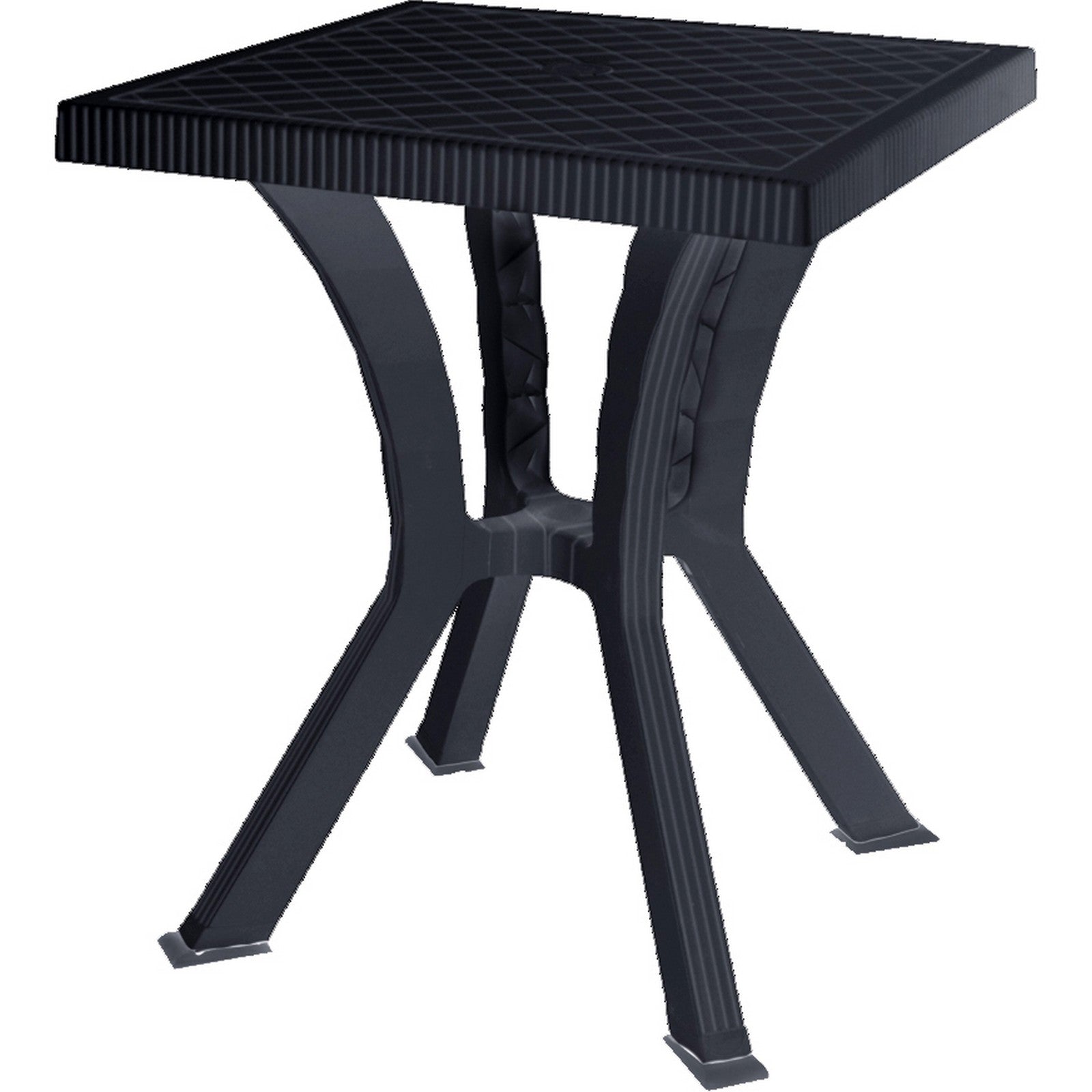 tavolo rigoletto elite cm 60x60 antracite cod:ferx.3612