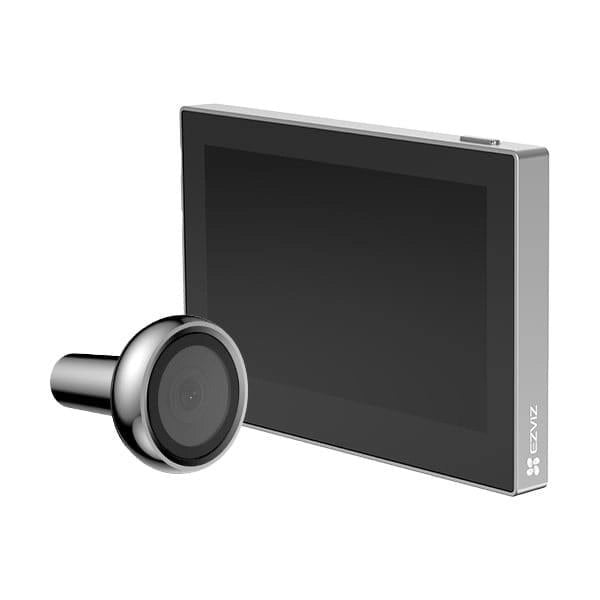 SPIONCINO DIGITALE PER PORTEWIFI 'HP2 2K' EZVIZ risoluzione 2K 1080P - / colore argento  - EZVIZ