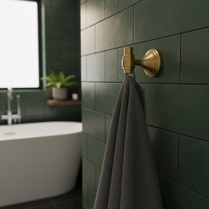 Appendiabiti Da Bagno 16101 Aristo Brushed Gold