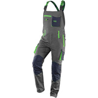 Topex 81-247-m salopette da lavo ro premium 100% cotone ripstop t