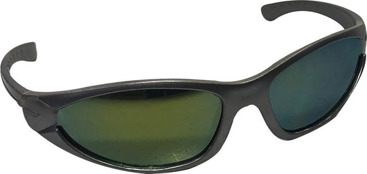 Occhiali silver bambino bici in plastica con lenti protettive