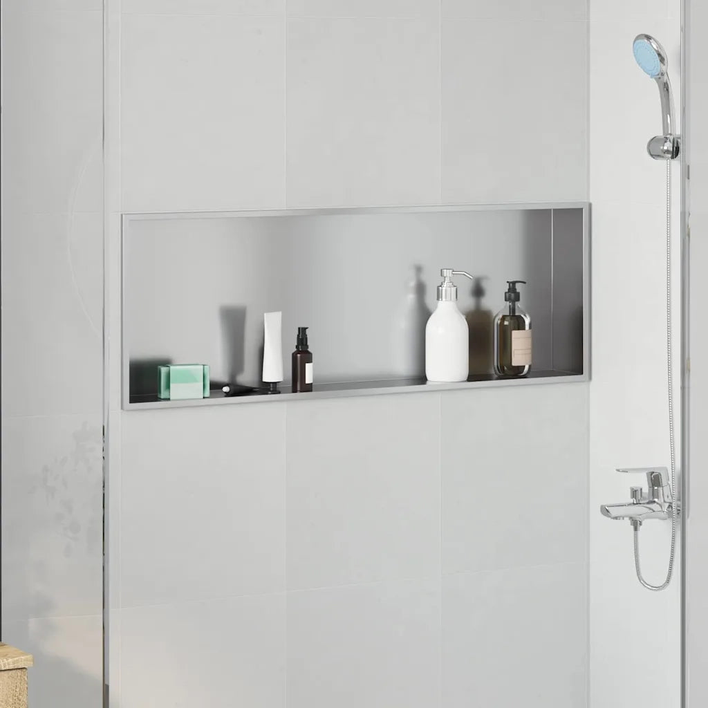 Nicchia per doccia Argento 90 x 30 x 9,5 cm 42012677