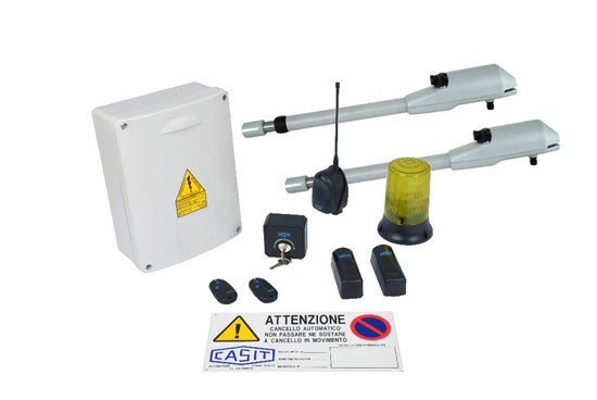 Kit Per Cancelli A Battente 2 Ante 3mt Casit Kit Lyner K/0010 Automazione Nuovo