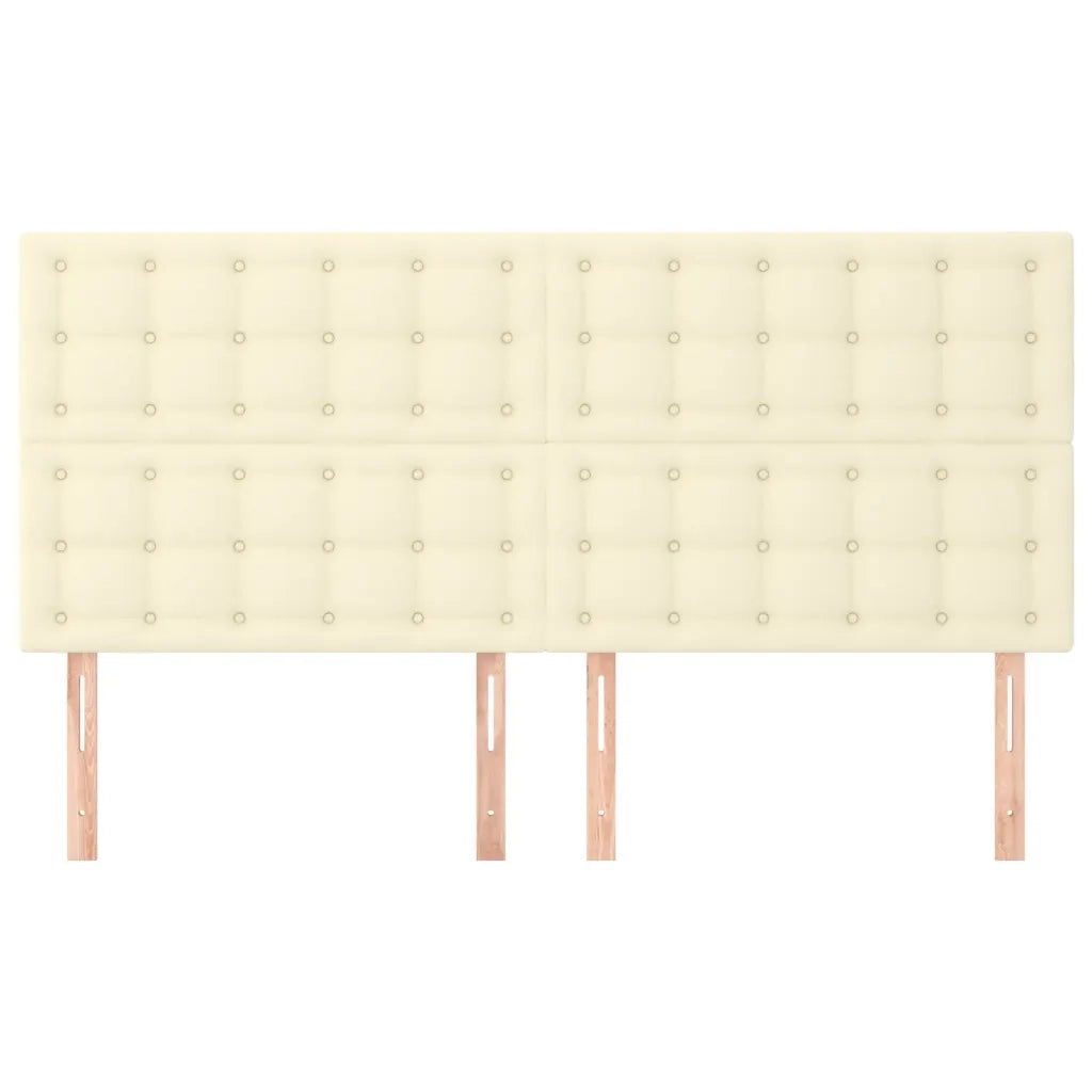 Testiere 4 pz Crema 100x5x78/88 cm in Similpelle cod mxl 51699