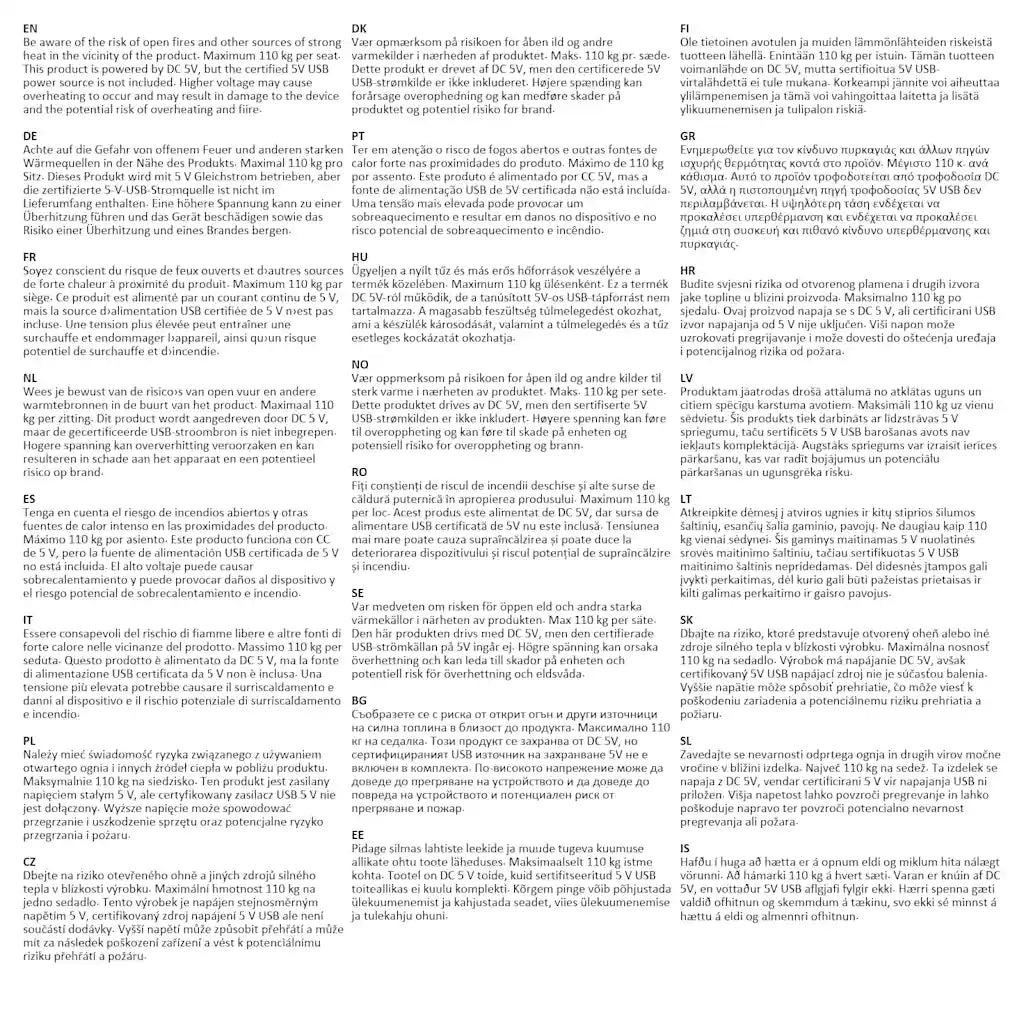 Sedia da Gaming Massaggiante Rosso e Nero in Similpelle 345400