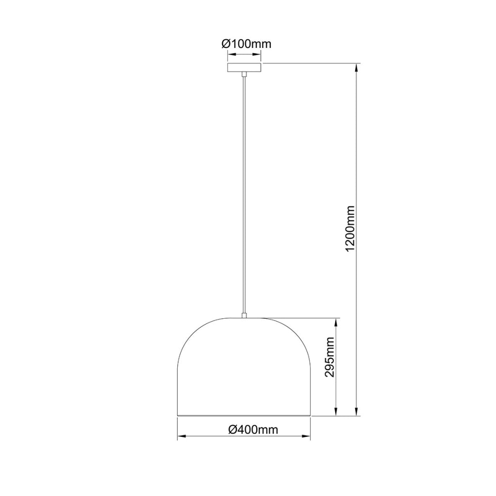 Lampada a sospensione scandinava Kanso in rattan Ø40 E27 15W