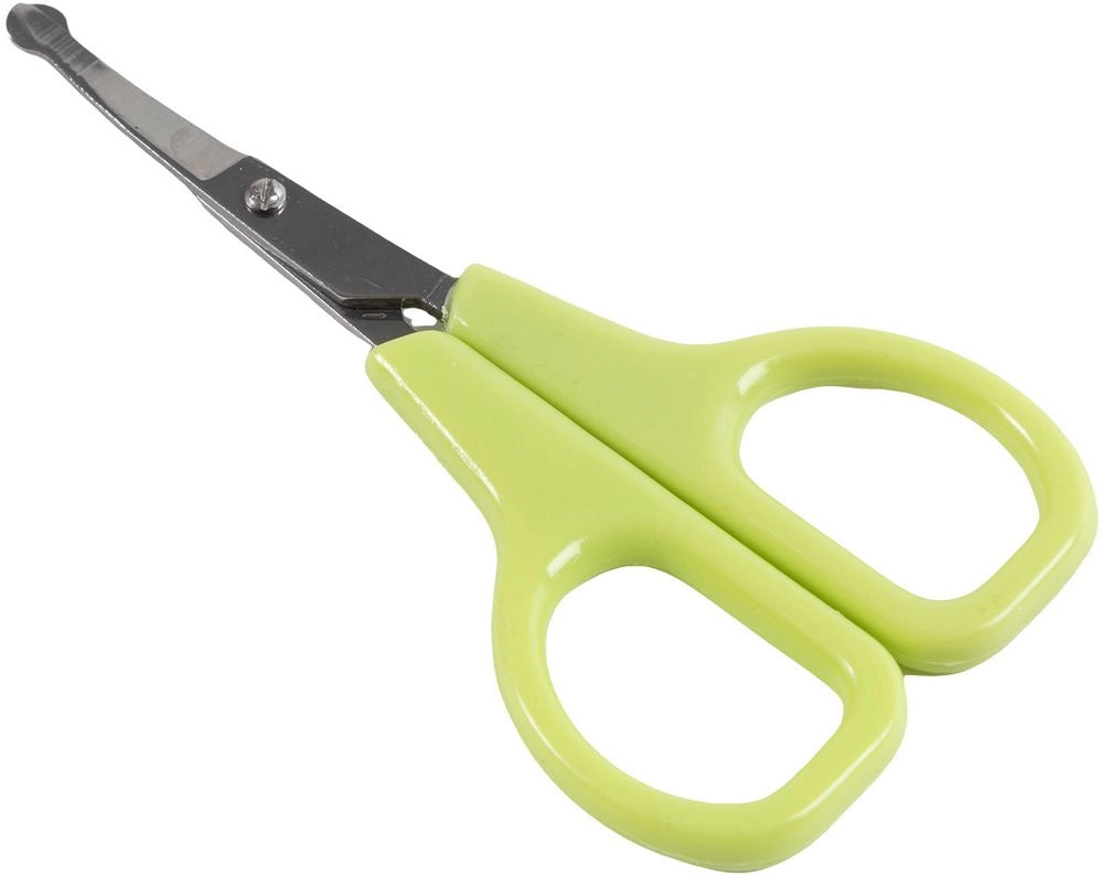 Forbicine Poupy con punte arrotondate sicure per bambini piccoli.