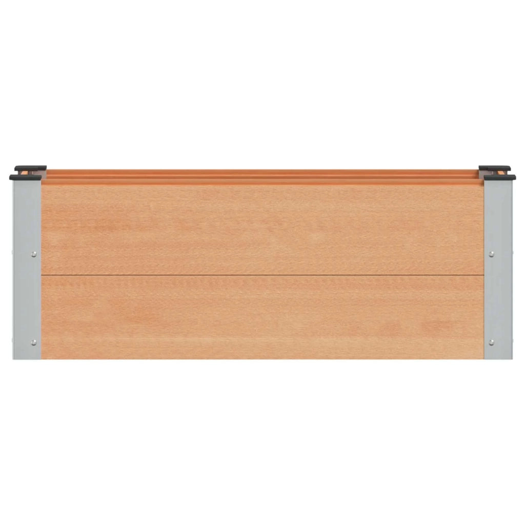 Letto rialzato da giardino Marrone 100 x 30 x 36 cm