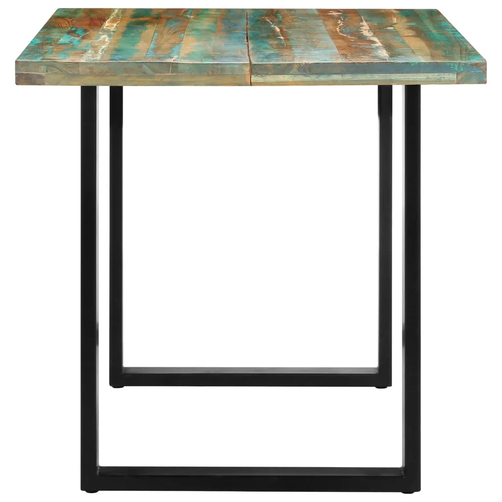 Tavolo da Pranzo 160x80x75 cm in Legno Massello di Recupero 285832