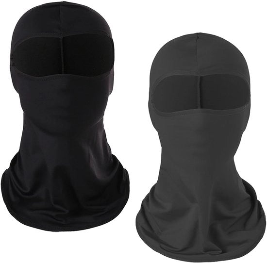 Bivacco invernale - 2 pezzi - Estate - Protezione UV - Motore - Leggero - Materiale elastico - Balaclava