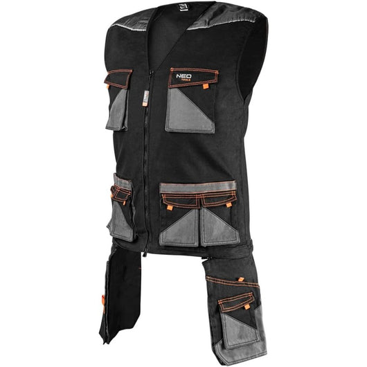 Topex 81-268-xxl gilet da lavoro d slim, taglia xxl