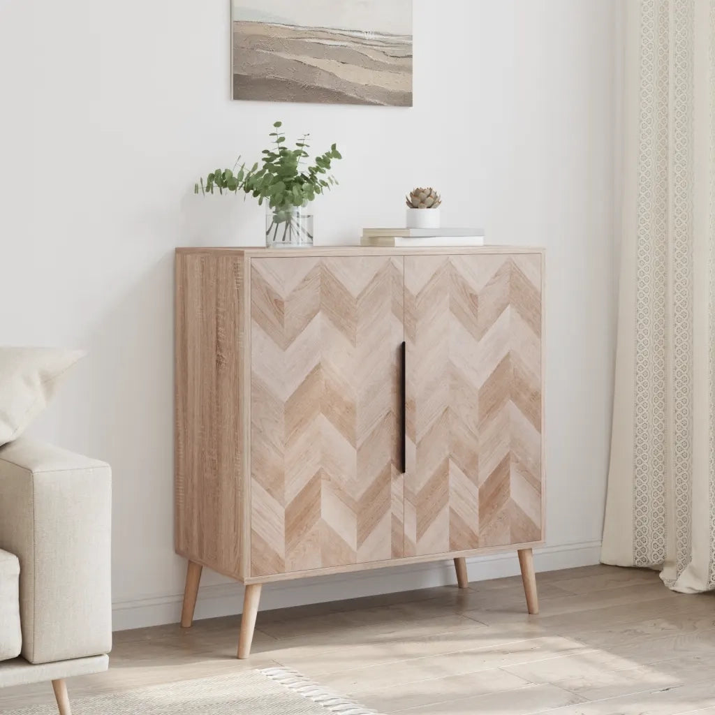 Finori Credenza Lusk 01A Rovere Sonoma 80x38,5x88 cmcod mxl 112206