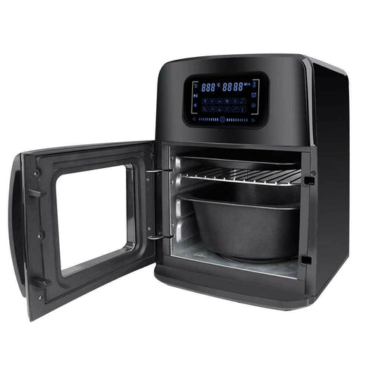 Forno Friggitrice Ad Aria Calda 12 Lt Digitale 1800W Frigge Cuoce Senza Olio