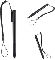 Stilo per Penna - Tastiera Resistiva - Anticras - Con Lente di Velluto - Posizione Pda Navigator - Adatto per Modelli Multi-Marche - Nero.
