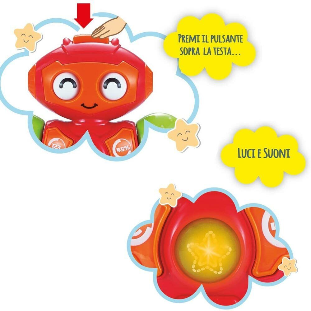 Robottino Bebi Sogni Interattivo Giocattolo Bambini Interattivo Luci e Suoni