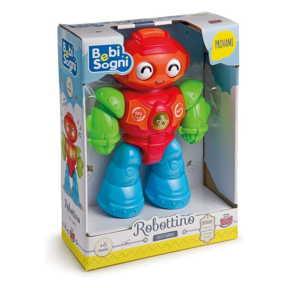 Robottino Bebi Sogni Interattivo Giocattolo Bambini Interattivo Luci e Suoni