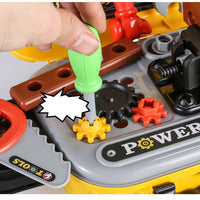 Valigetta Attrezzi Giocattolo Bambini 26 Accessori Gioco Fai da Te con Tracolla