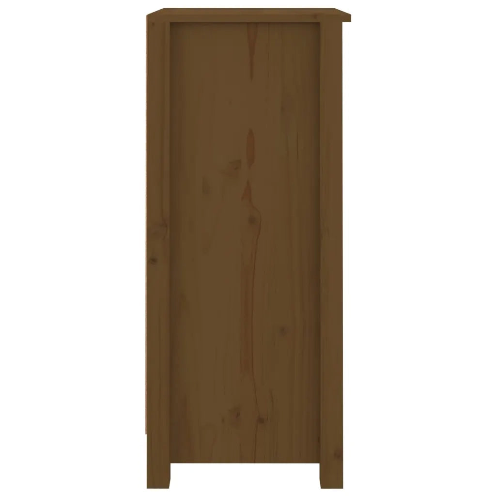 Credenze 2 pz | Madia | Buffet da pranzo | Armadio da pranzo Ambrate 40x35x80 cm in Legno Massello di Pino