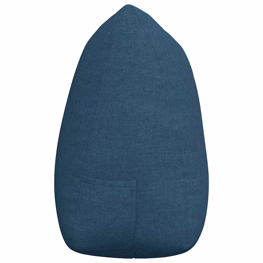 Cuscino per Schiena Blu 140 x 24 x 50 cm Tessuto