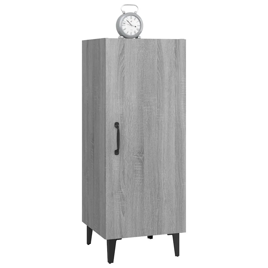 Credenza Grigio Sonoma 34,5x34x90 cm in Legno Multistrato 817406