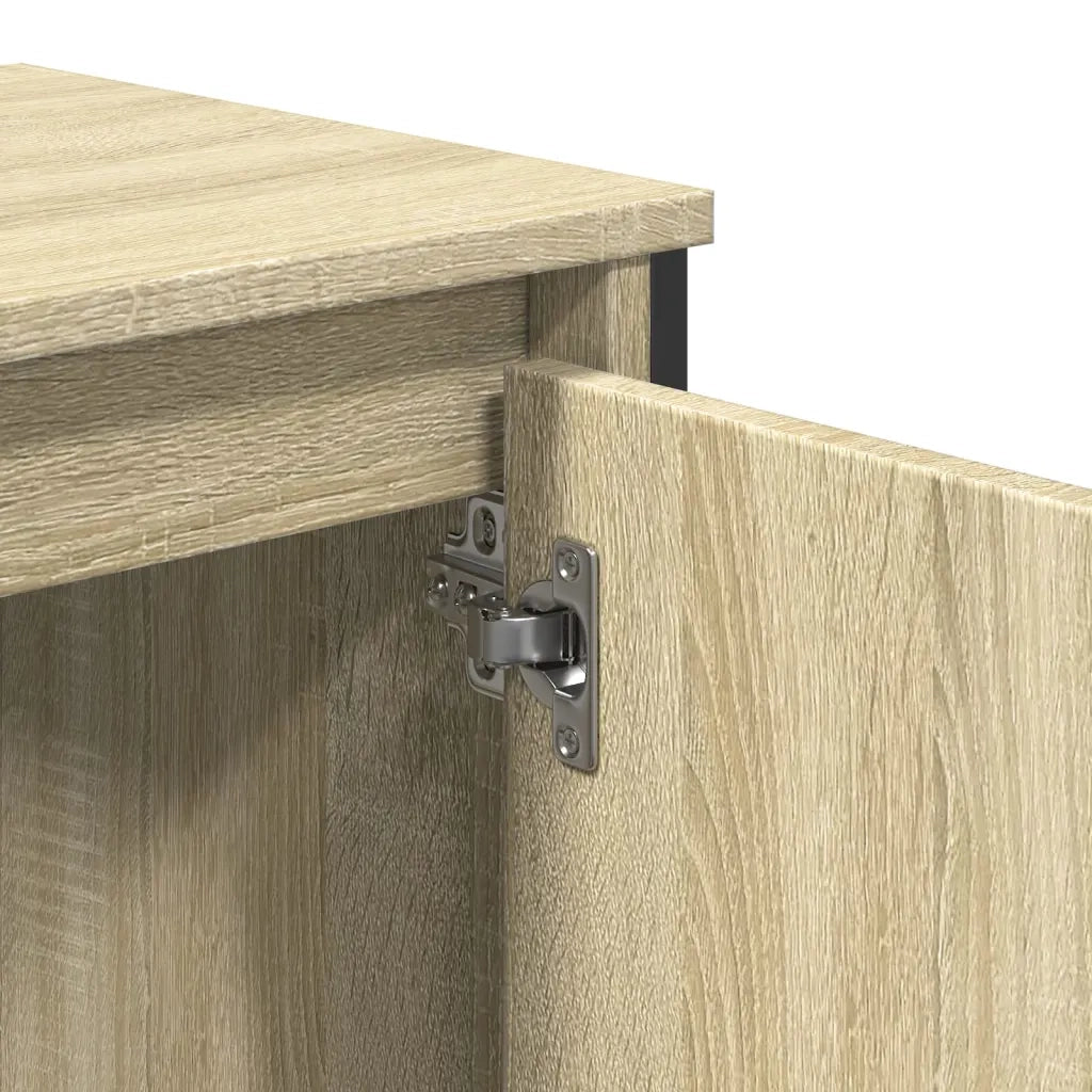 Mobile Lavabo Bagno Rovere Sonoma 60x35x60 cm in Truciolato 848655