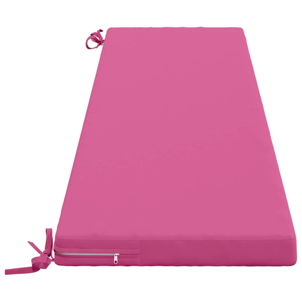 Cuscino per panchina SOEST 100% Poliestere Rosa 170 x 40 x 5 cm 949128
