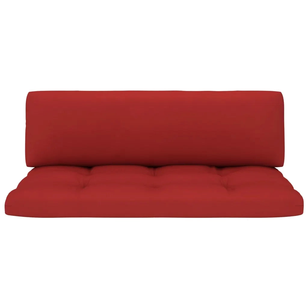Set di Divani su Pallet 6pz e Cuscini in Pino Impregnato Bianco cod mxl 40234