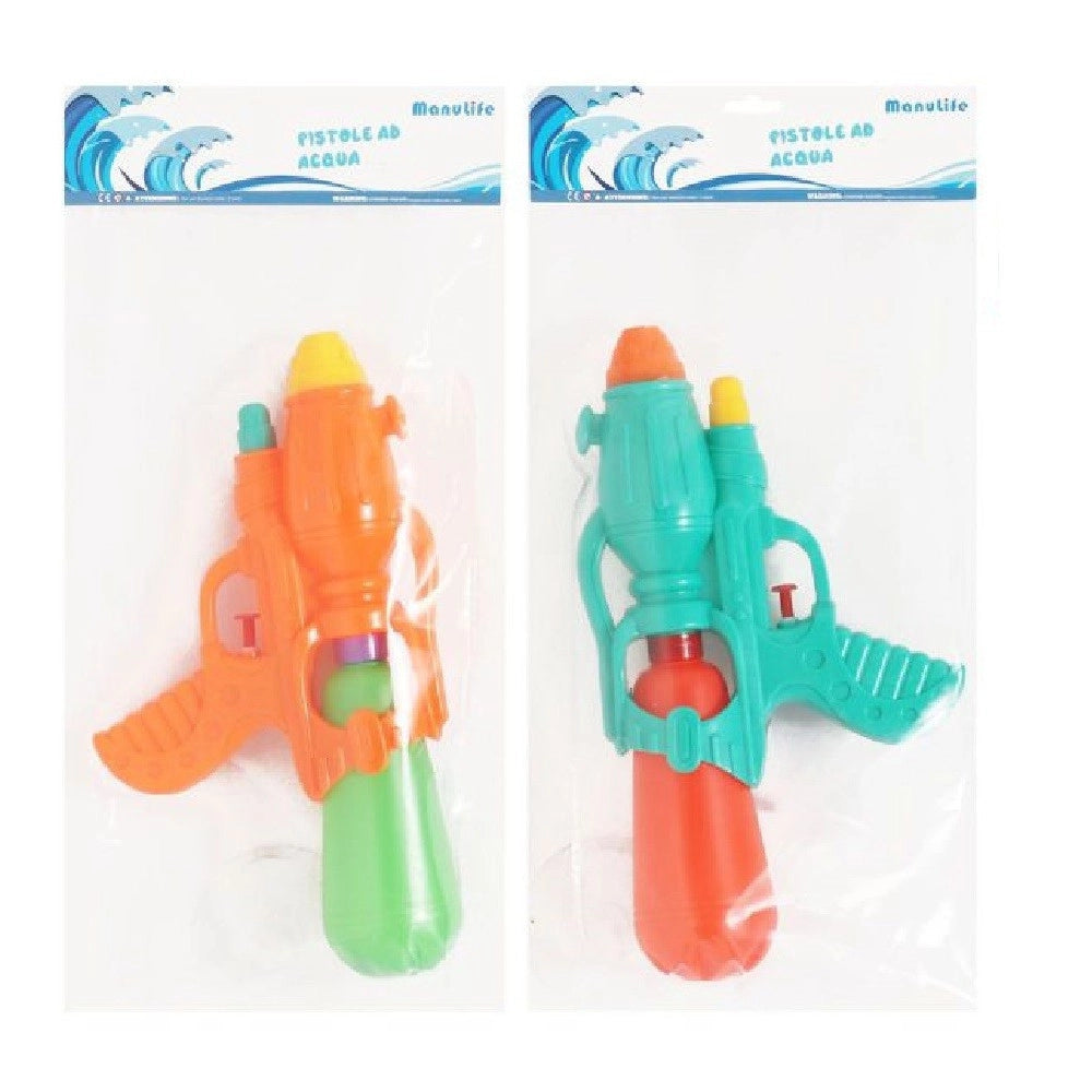 Trade Shop - Pistola Ad Acqua Serbatoio 27x15.5cm Giocattolo Bambini Estate Vari Colori 605443 -