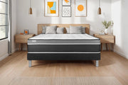 Letto con materasso VITAL CARE 120 x 200 cm Rete Kit Nero