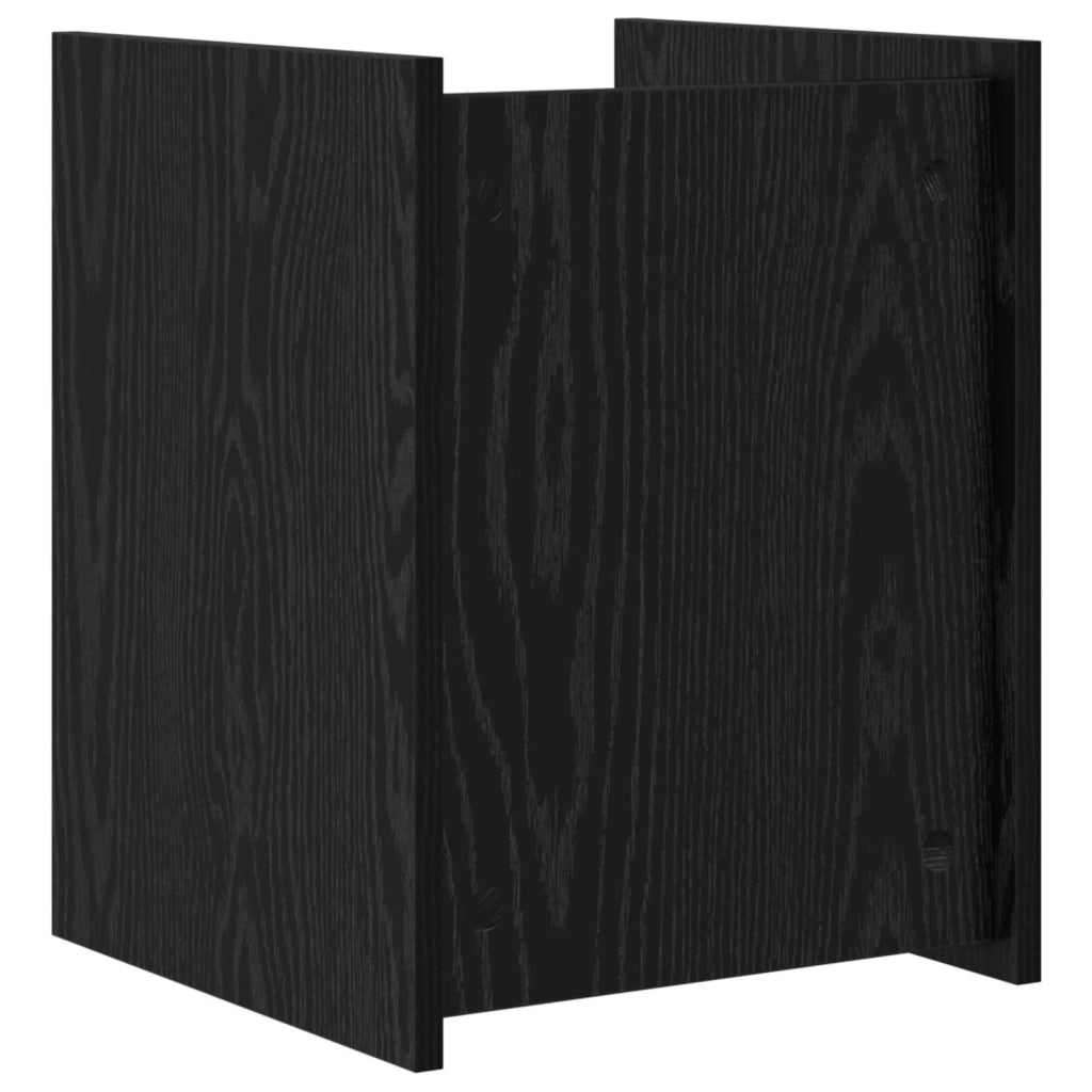 Scaffale per riviste Rovere Nero 35 x 35 x 45 cm CFW5032441